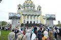 В Вербное воскресенье освятили крестильный храм главного собора Челябинска
