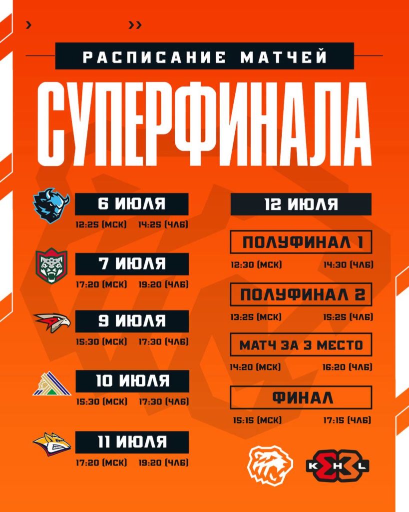 ХК «Трактор» поборется за победу в Суперфинале КХЛ 3х3 ХК «Трактор» поборется за победу в Суперфинале КХЛ 3х3