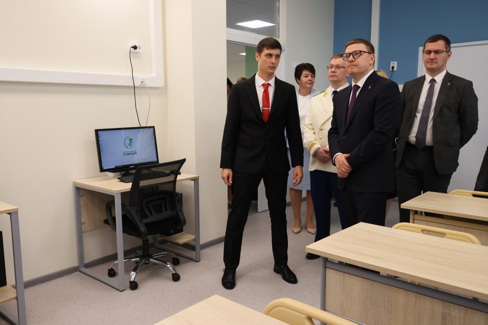 Алексей Текслер принял участие в открытии школы нового поколения в Челябинске Алексей Текслер принял участие в открытии школы нового поколения в Челябинске