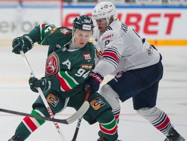 Хоккеисты «Ак Барса» разгромили «Металлург» и побили клубный рекорд