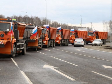 В Челябинске открыли участок новой дороги Красное Поле — Полетаево
