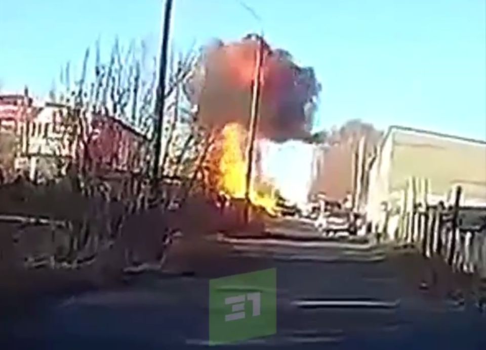 В Магнитогорске взорвалась ГАЗель