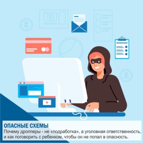 Одной из наиболее быстро распространяющихся схем остается использование так называемых «дропперов»