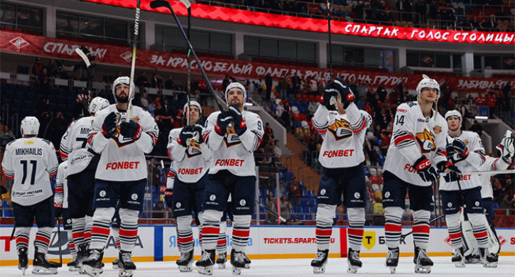 Магнитогорский «Металлург» 22 ноября обыграл владивостокский «Адмирал»