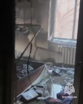 Последствия пожара в 5-этажке Магнитогорска