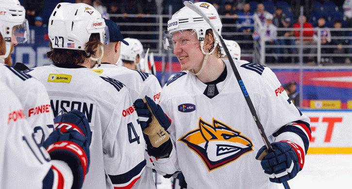 Ткачев из «Металлурга» стал лучшим нападающим КХЛ по итогам ноября-2025