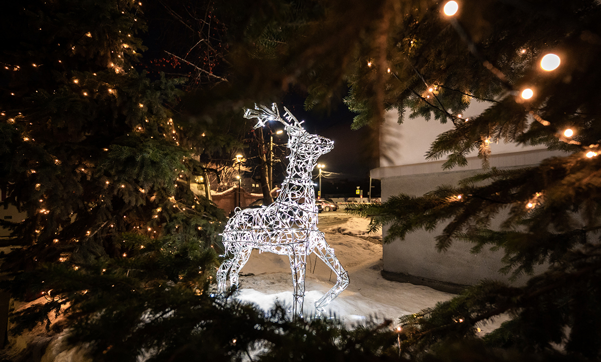 В Миассе ледовые городки заменят на светящиеся фигуры