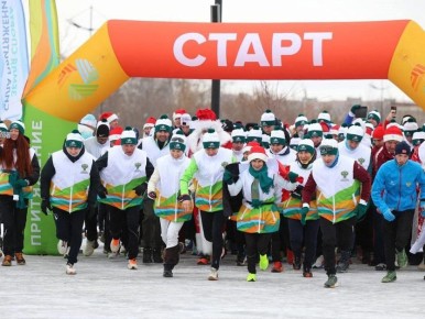 В Магнитогорске прошел зимний этап Всероссийского марафона «Земля спорта»