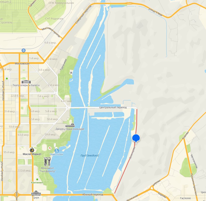 В Магнитогорске в 2026 году в два раза расширят улицу Зеленцова вдоль реки Урал и территории металлургического комбината