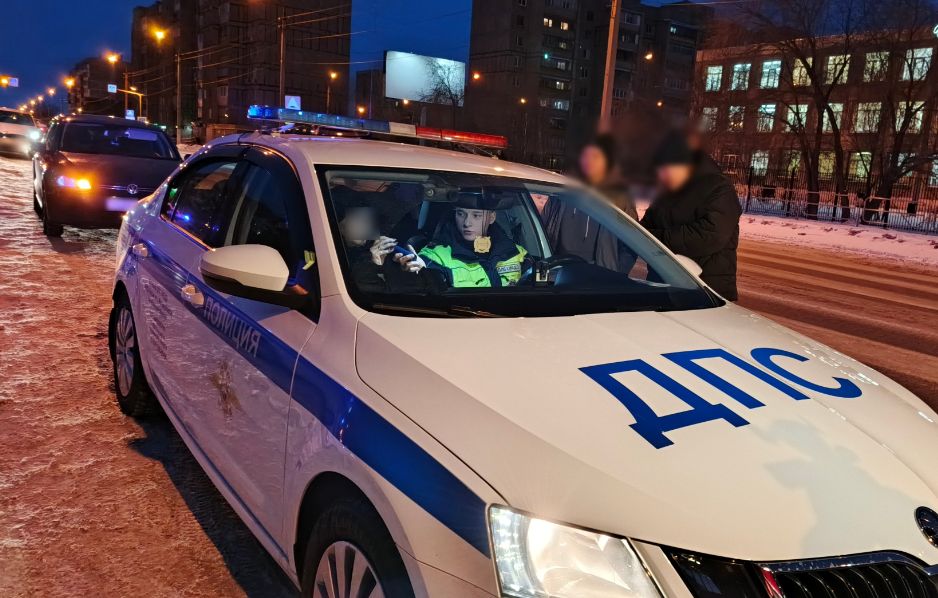 Госавтоинспекторами Магнитогорска выявлен нетрезвый родитель, который привез ребенка на машине в школу
