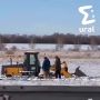 Три трактора провалились под лёд в Магнитогорске, пока расчищали трассу для дрифта