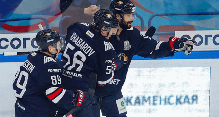 Магнитогорский «Металлург» разгромил СКА и одержал пятую победу кряду