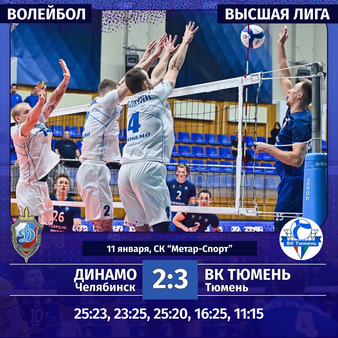 Волейбольные клубы Челябинской области поменялись местами в Высшей лиге Волейбольные клубы Челябинской области поменялись местами в Высшей лиге