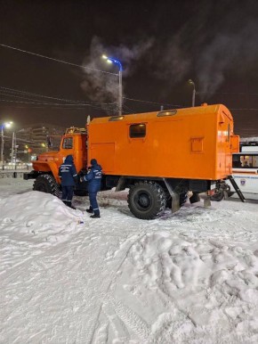 Прямо сейчас в Магнитогорске развернут временный тепловой пункт на пересечении пр. К. Маркса и ул. Завенягина. Он проработает до 7 утра