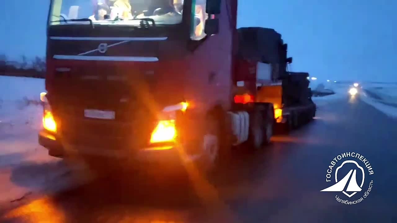 Внимание! На автодороге «Южноуральск-Магнитогорск» наблюдаются осадки в виде дождя, гололед!