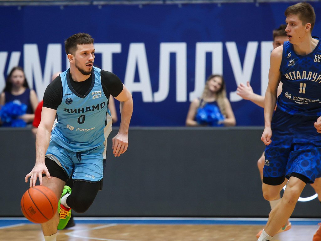 Магнитогорский «Металлург» остановил уфимское «Динамо» в баскетбольной Суперлиге