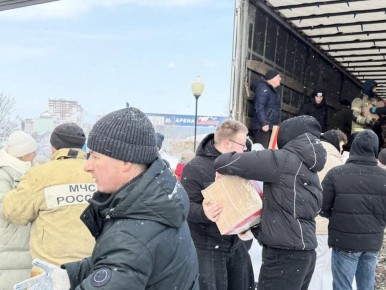 Из Магнитогорска в зону СВО отправился 39-й гуманитарный конвой