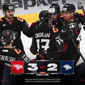 «Авангард» четвертый раз за сезон КХЛ обыграл «Металлург»