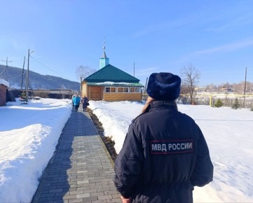 В Челябинской области полицейские обеспечили правопорядок в праздник Ураза-байрам