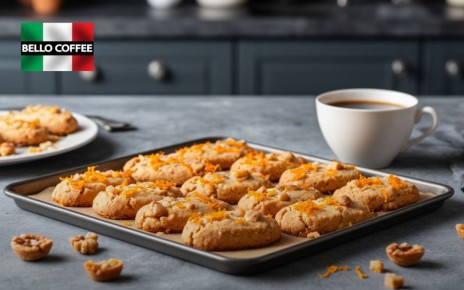 Итальянское печенье с миндалем и апельсиновой цедрой