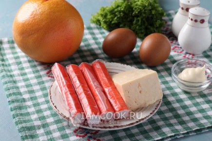 Салат с грейпфрутом: освежающая находка для праздничного стола