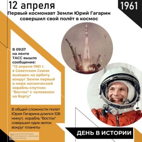 65 ��� �����, 12 ������ 1961 ����, � 09:07 � ���������� �������� ��������� ������ ������-�������� 8�72� (������������ �������� �������� "������") � ��������-��������� "������", �� ����� �������� ��������� 27-������ �������...