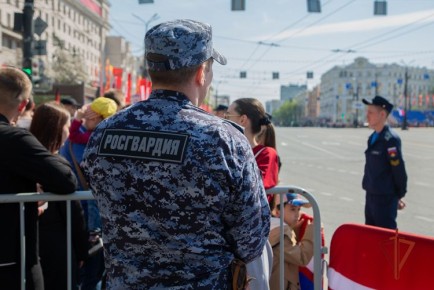 В Челябинской области росгвардейцы обеспечили безопасность Дня Победы