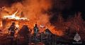 В Челябинской области мужчина погиб во время пожара в садовом доме