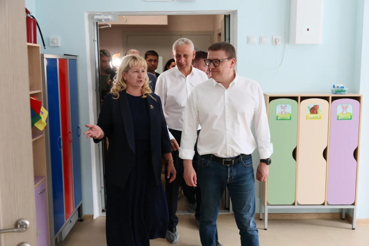 Алексей Текслер оценил новый детский сад в Магнитогорске Алексей Текслер оценил новый детский сад в Магнитогорске