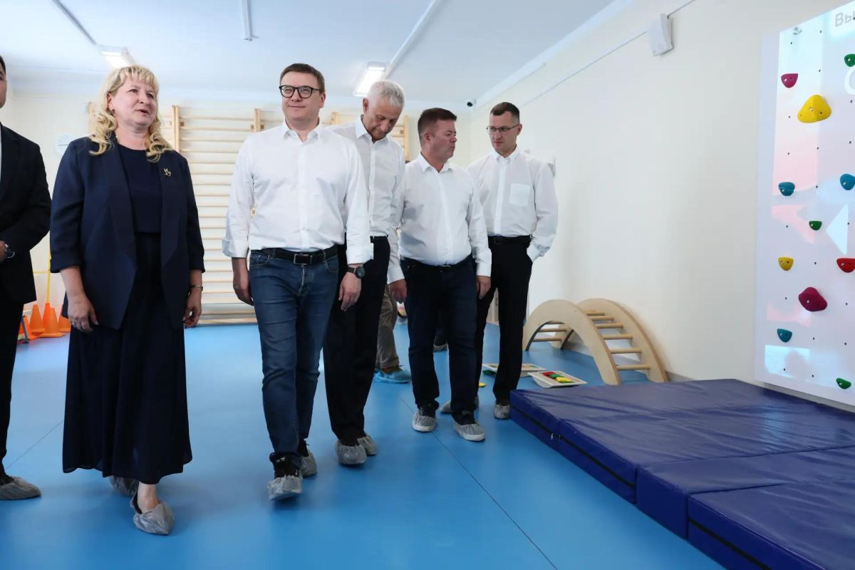 Алексей Текслер оценил новый детский сад в Магнитогорске Алексей Текслер оценил новый детский сад в Магнитогорске